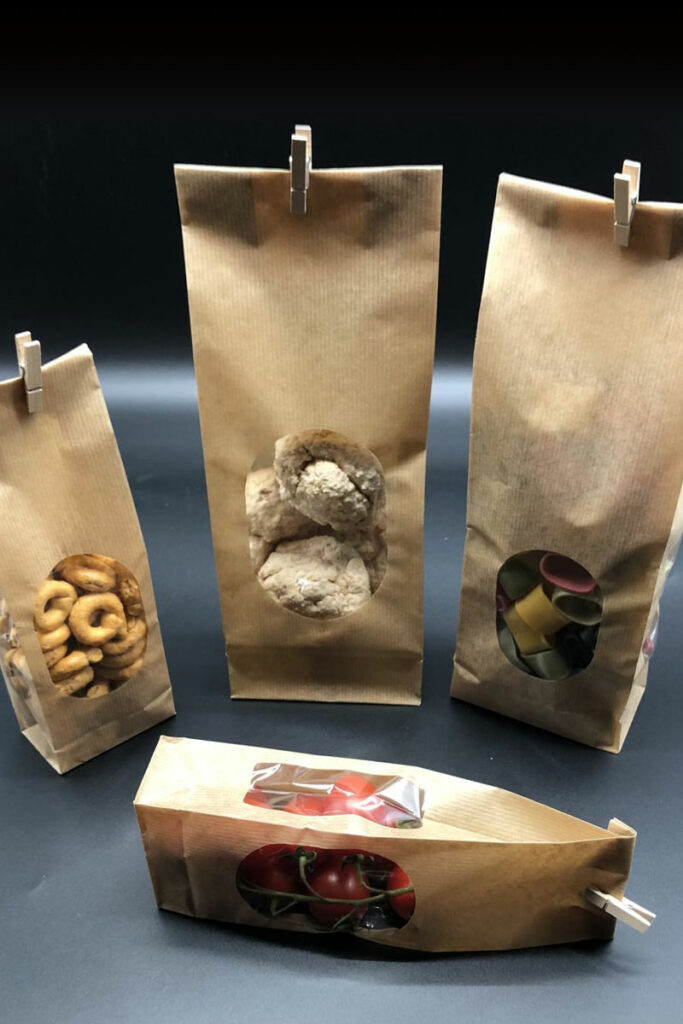 Royal Bag a tre finestre accoppiato carta