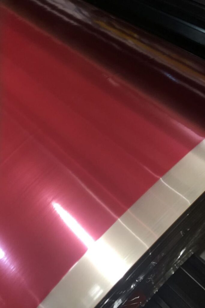 bobine stampate rosso