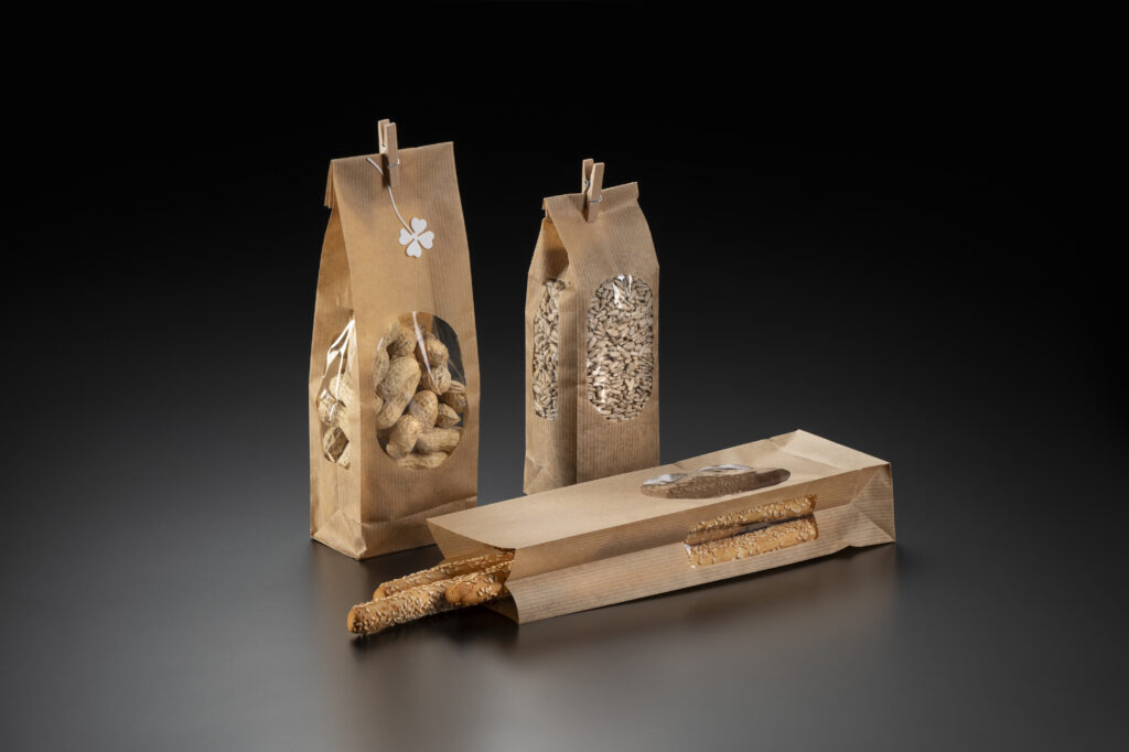 Royal Bag 3-Window Paper/PP Laminate